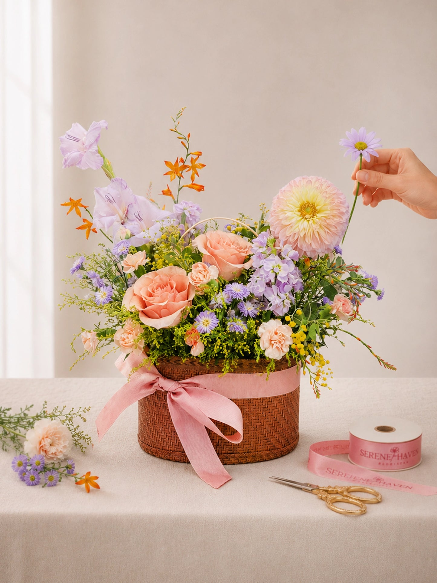 🌸 The Serene Floral Box Workshop (1.5 Hours)