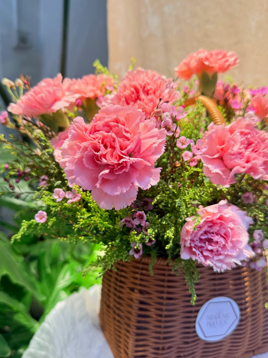 Pink Serenade Basket