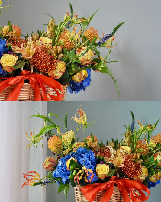 Serenade Bloom Basket