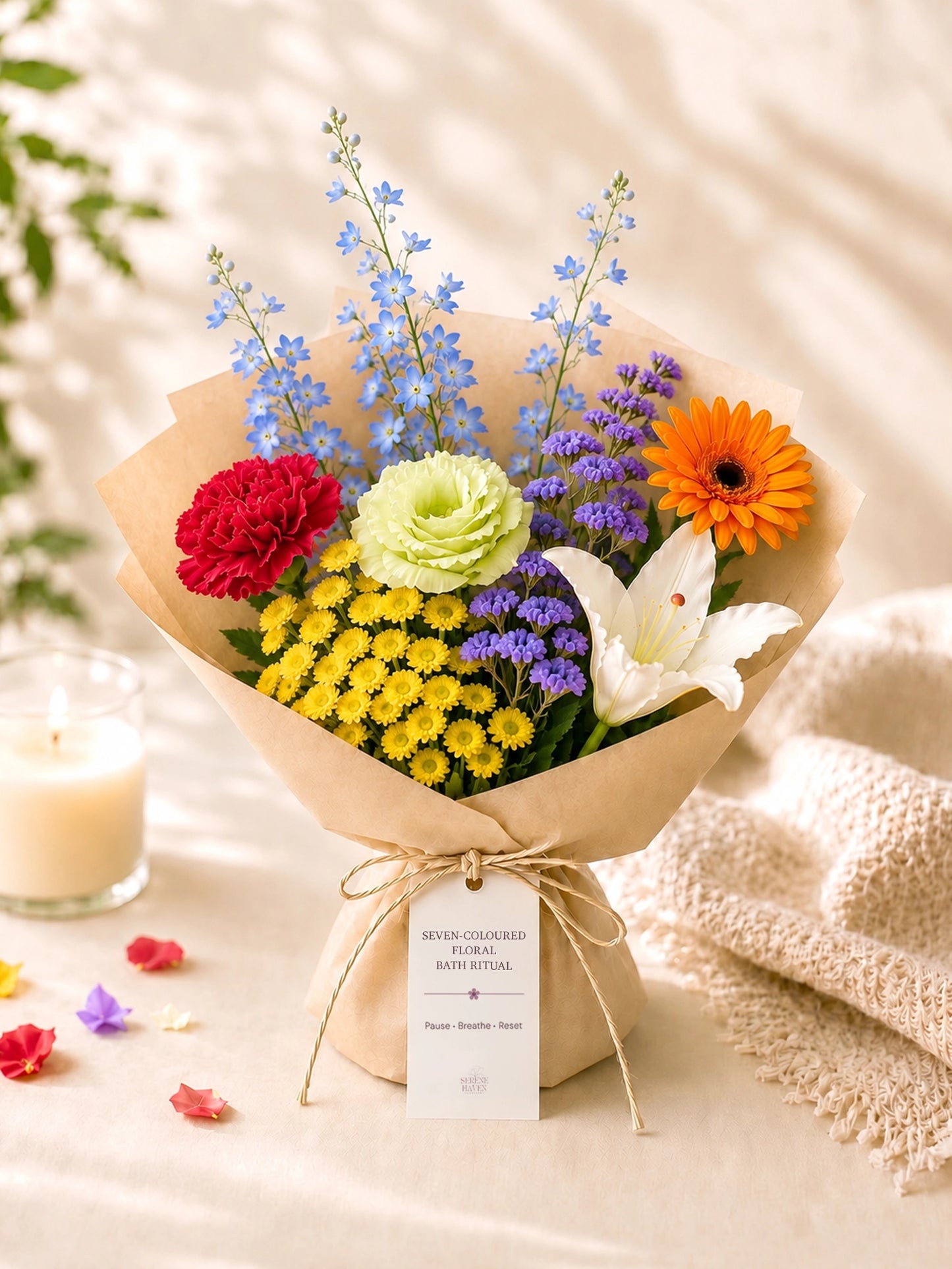 Classic Seven-Coloured Floral Bath Ritual