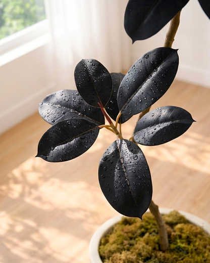 Styled Rubber Plant | 造型黑金剛