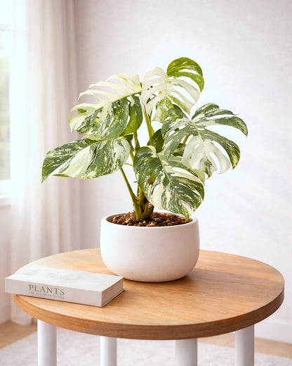 Variegated Monstera | 白錦龜背竹