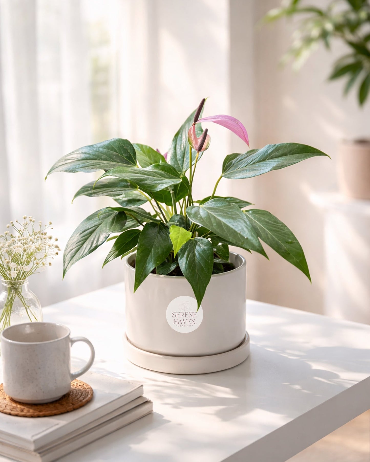 Anthurium Kokedama | 掌苔蘚球