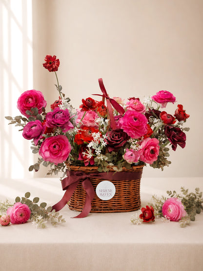 🧺 The Serene Floral Basket Workshop (1.5 Hours)