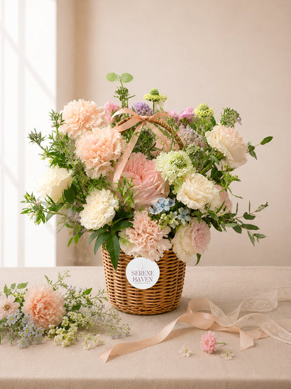 🧺 The Serene Floral Basket Workshop (1.5 Hours)