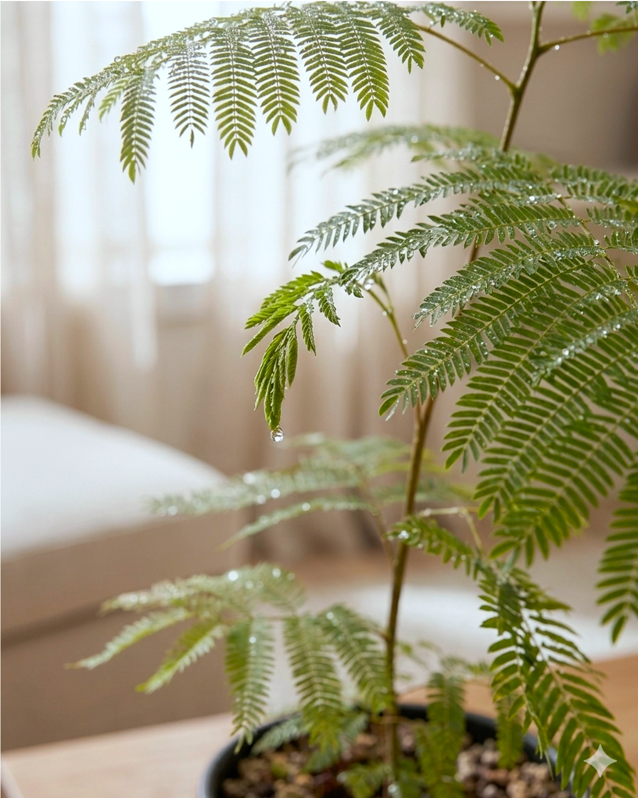 Brazilian Fern Tree｜密葉猴耳環
