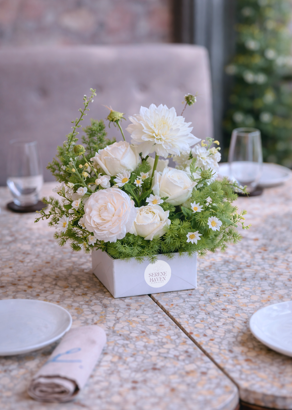 Blanc Garden - Tablescape