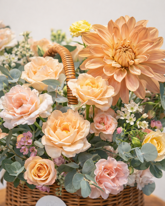 Golden Glow Basket
