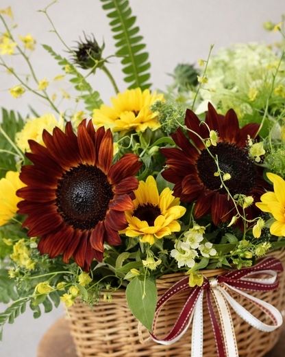 Golden Meadow Basket