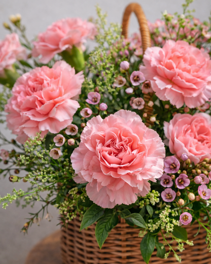 Blush Serenade Basket