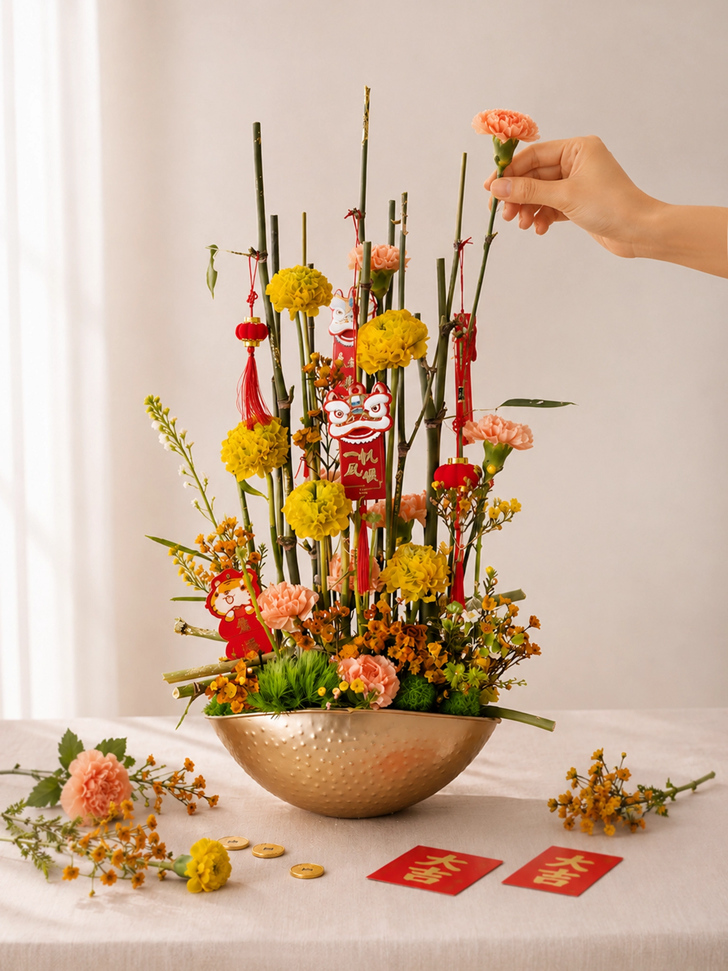 🏮 Oriental Bloom Workshop (1.5 Hours)