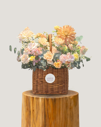 Golden Glow Basket