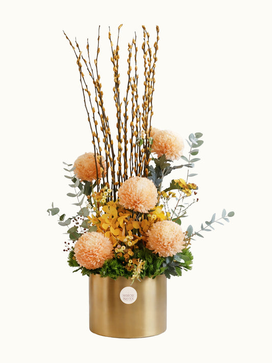 Golden Horizon Vase