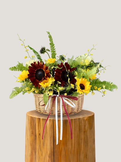 Golden Meadow Basket
