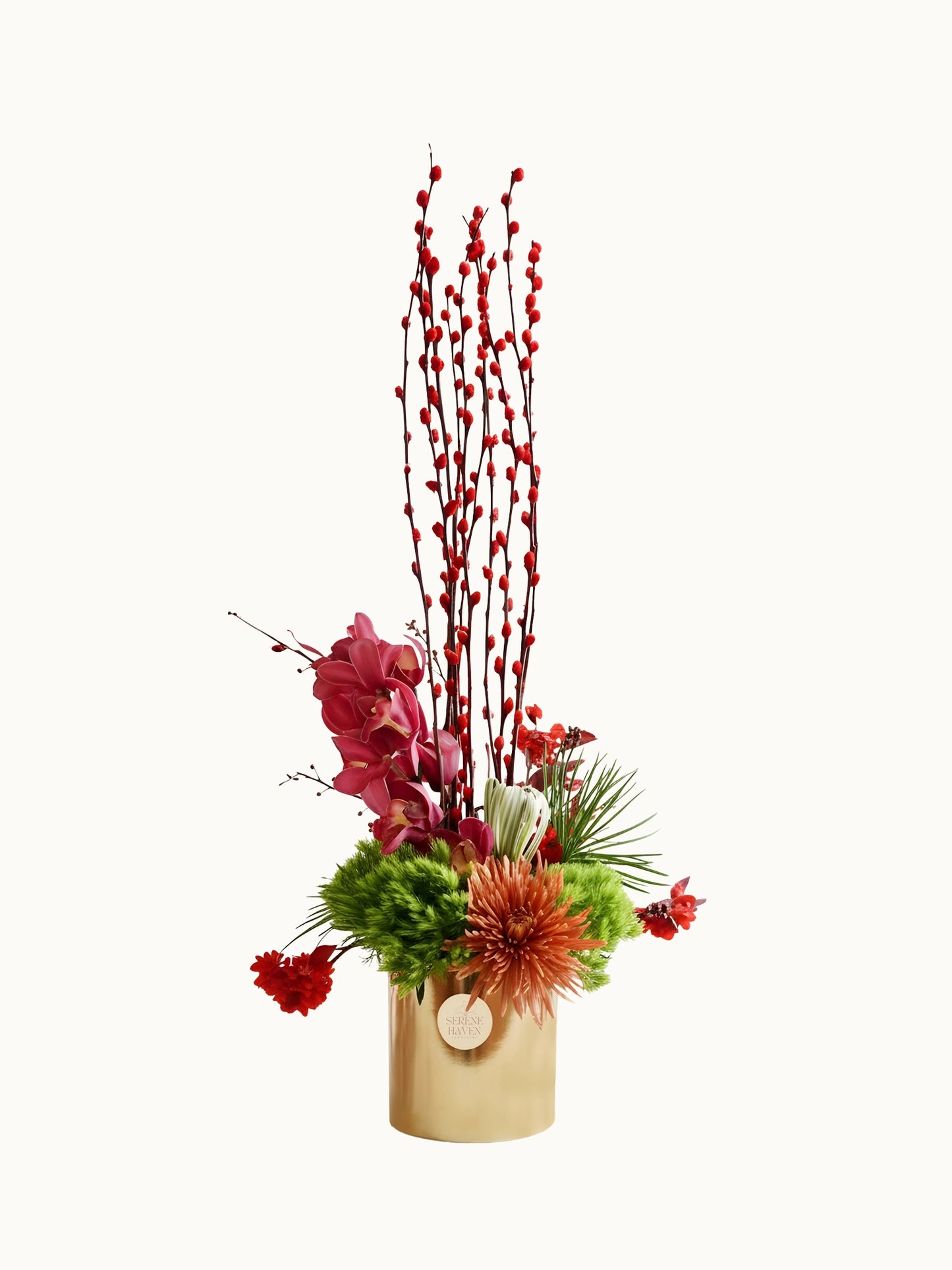 Golden Radiance Vase
