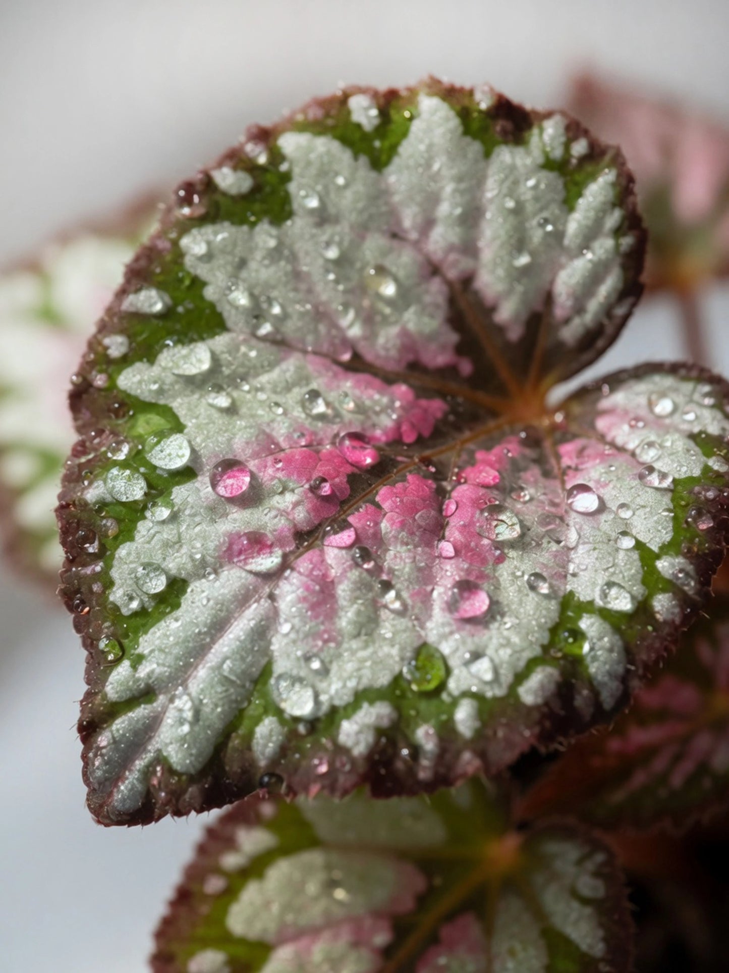 Green Velvet Rex Begonia｜綠絨王秋海棠