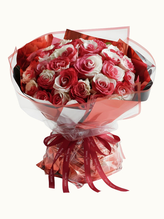 Hearts Entwined (Dome Silhouette)