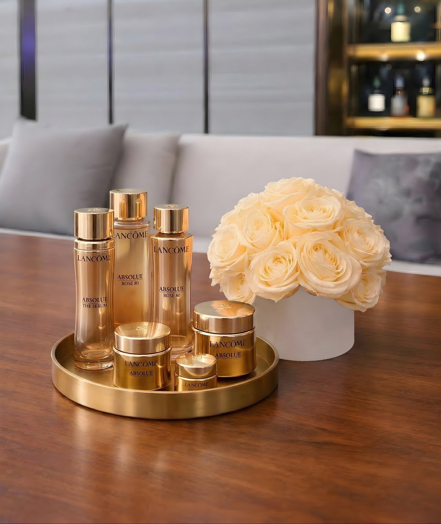 Champagne Rosé - Tablescape