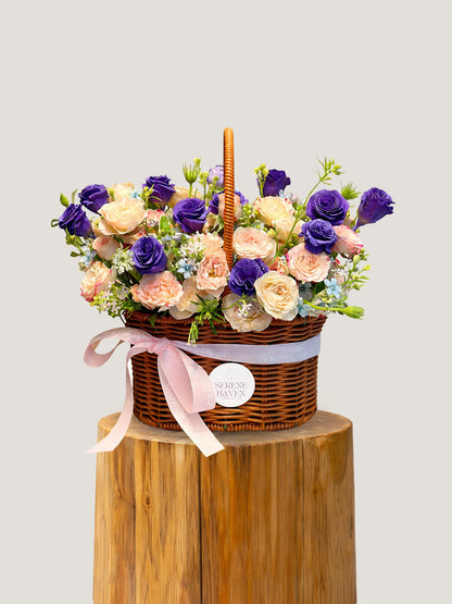 Lavender Blush Basket