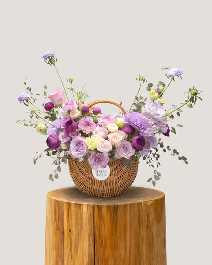 The Serene Floral Basket Workshop (1.5 Hours)