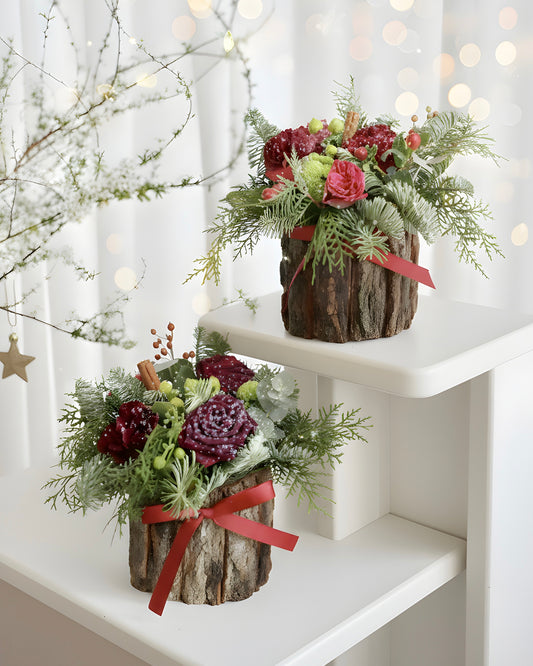 🎄 Christmas Log Workshop (1 Hour)