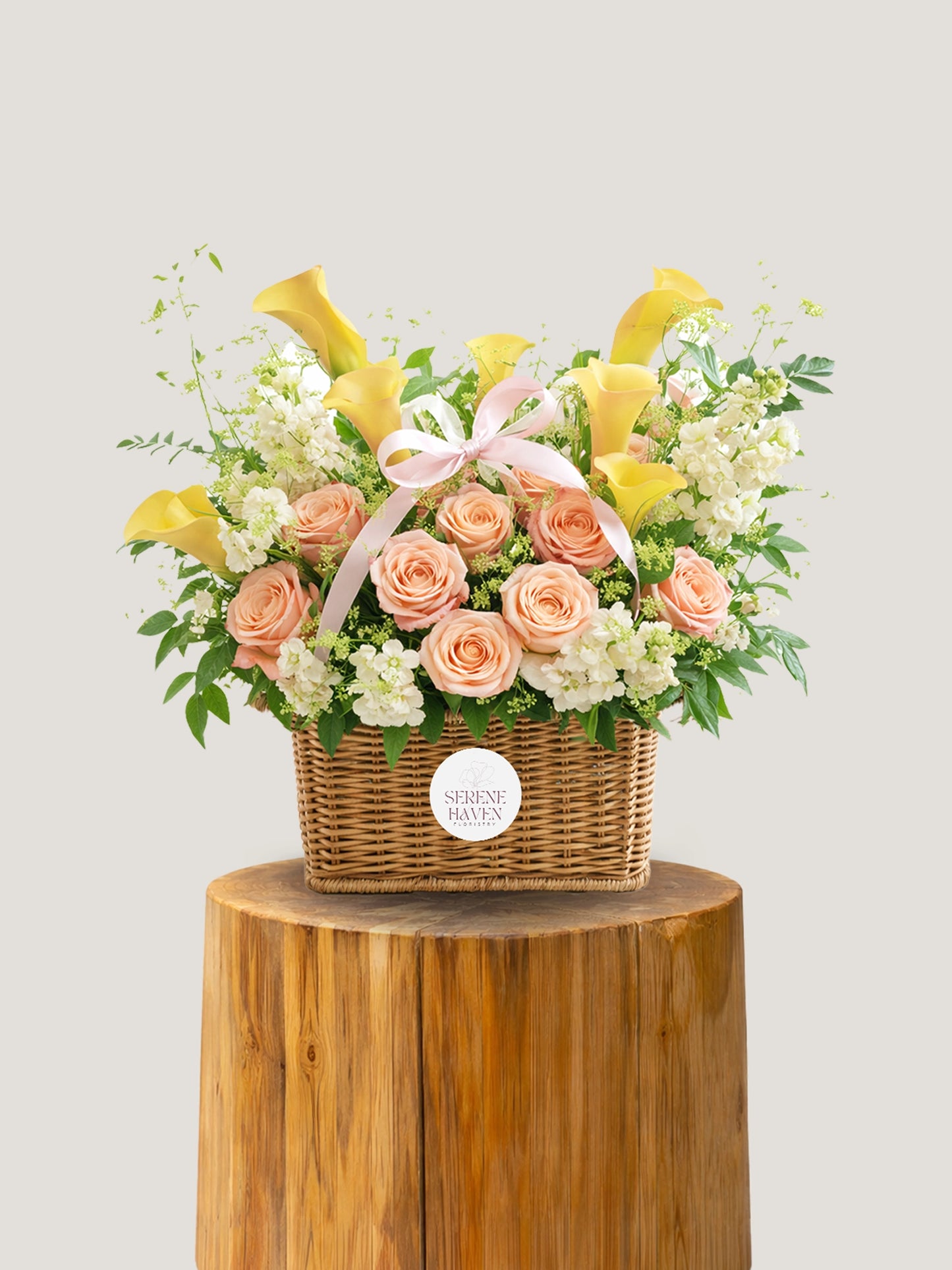 Peach Dawn Basket