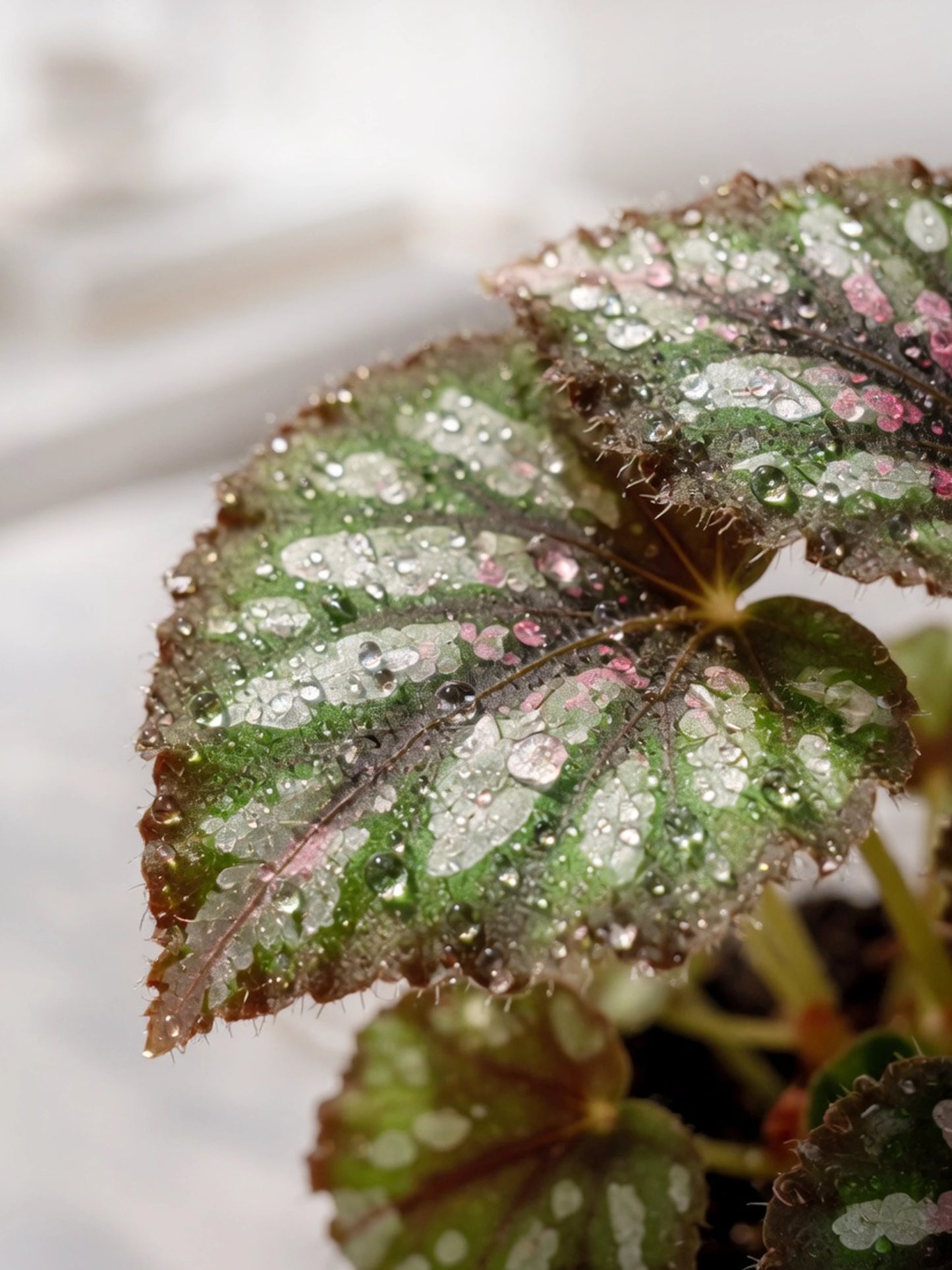 Silver Polka Rex Begonia｜銀點王秋海棠