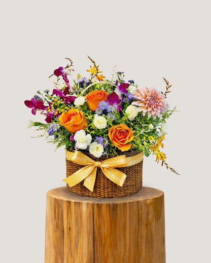 Sunlit Meadow Basket