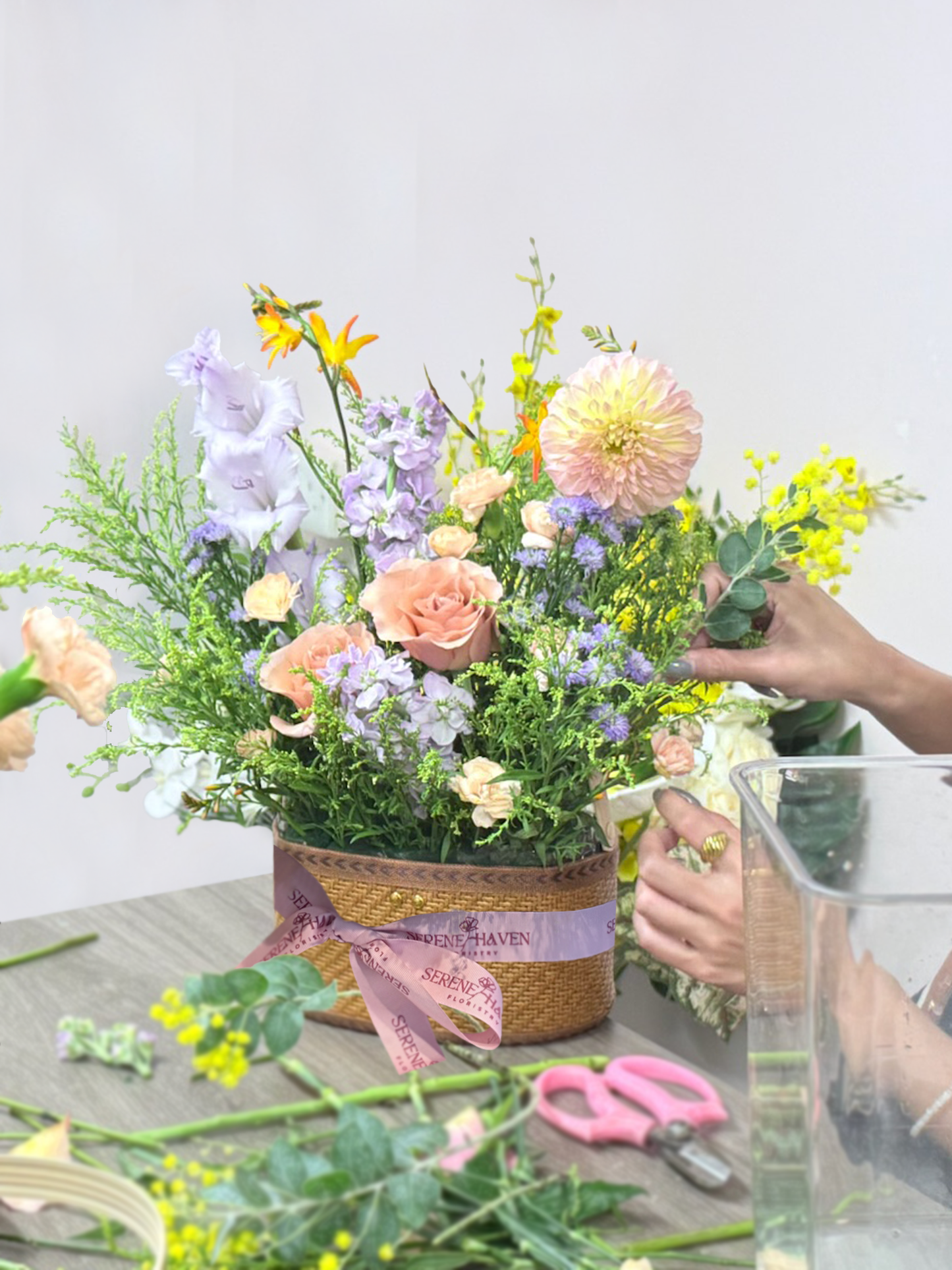 The Serene Floral Box Workshop (1.5 Hours)