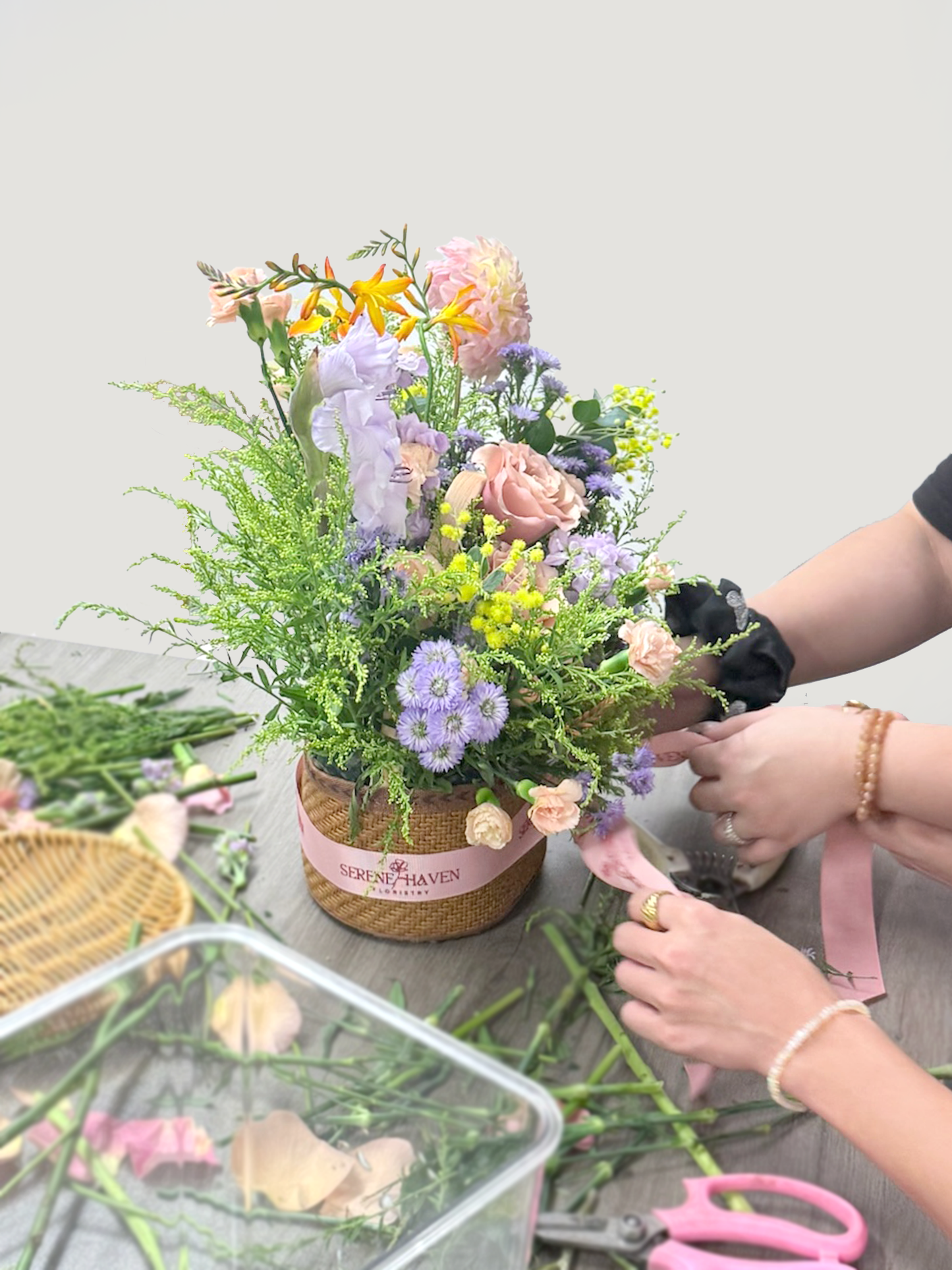 The Serene Floral Box Workshop (1.5 Hours)