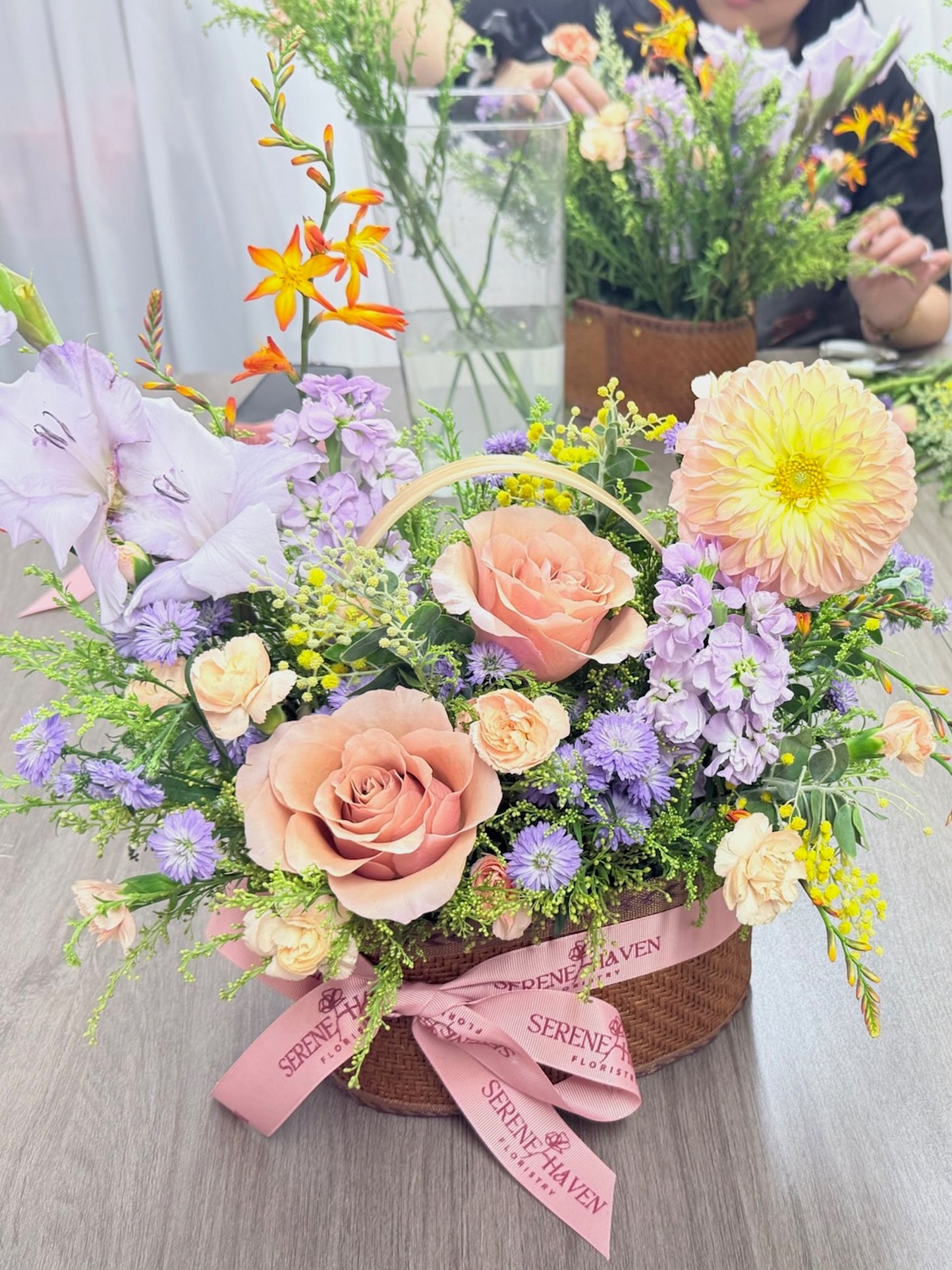 The Serene Floral Box Workshop (1.5 Hours)