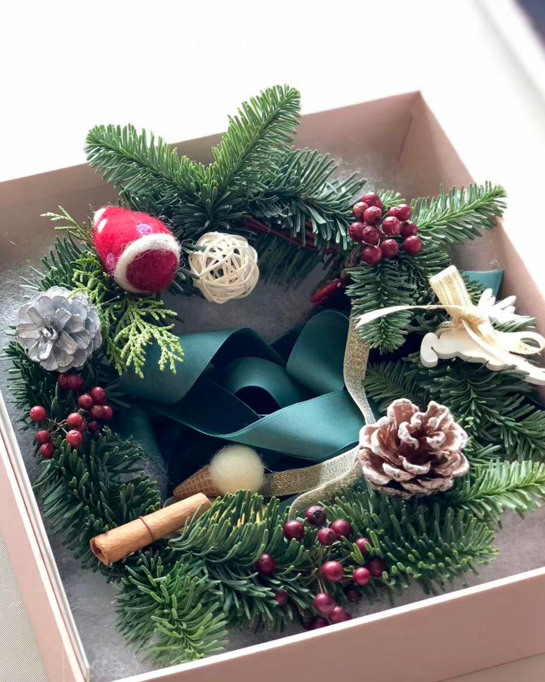 🎄 Christmas Wreath Workshop (1.5 Hours)