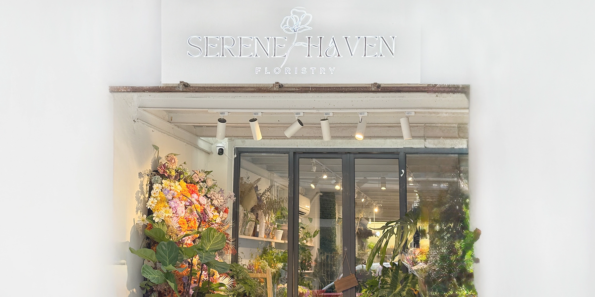 About Serene Haven Floristry 關於 Serene Haven｜A welcoming floral studio where flowers, plants and thoughtful design come together.