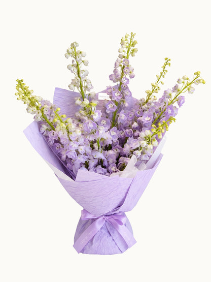 Serene Haven - Azure Breeze Bouquet 紫色系清新花束 週年紀念優雅選擇