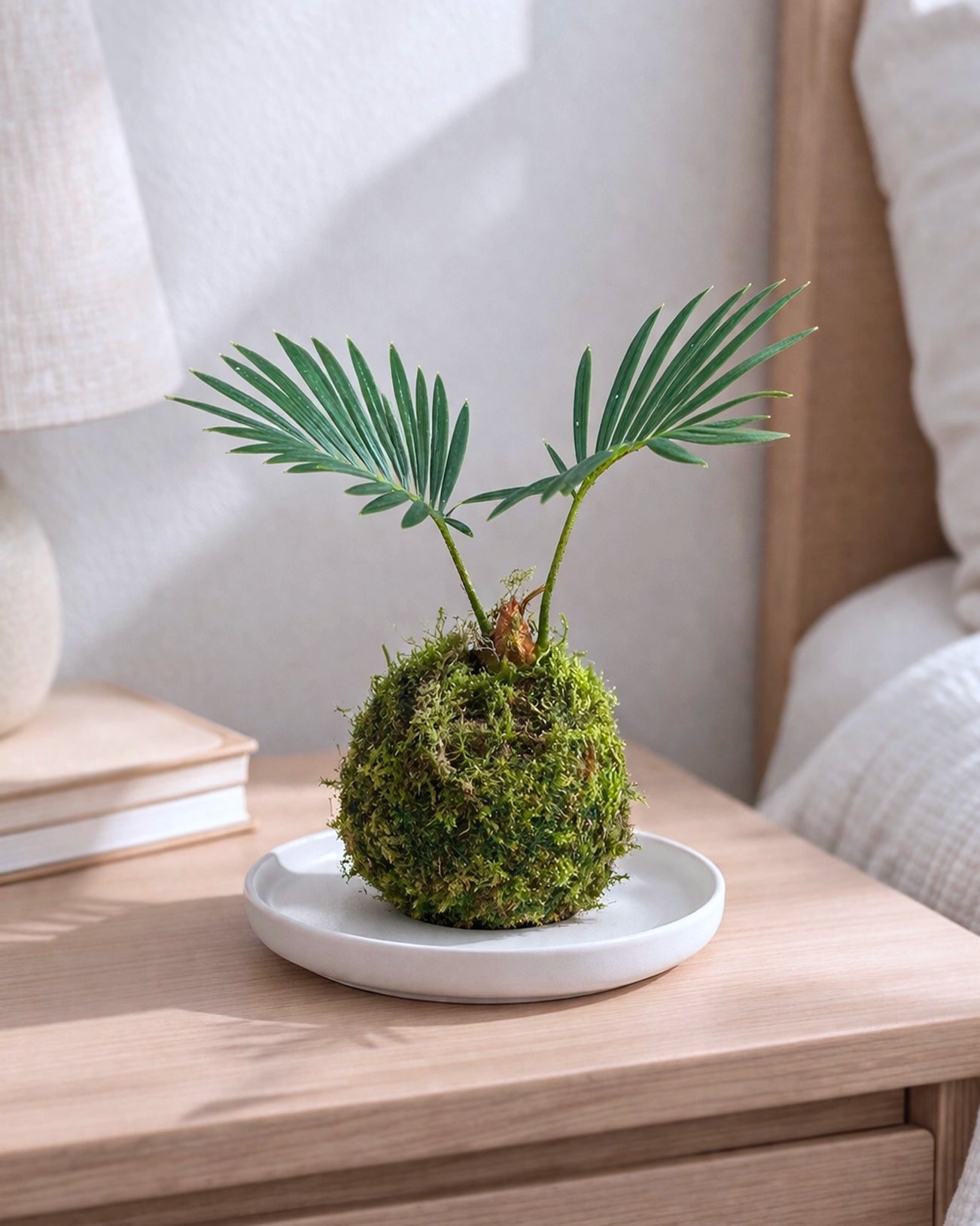 Dracaena Marginata Kokedama | 鐵樹苔蘚球