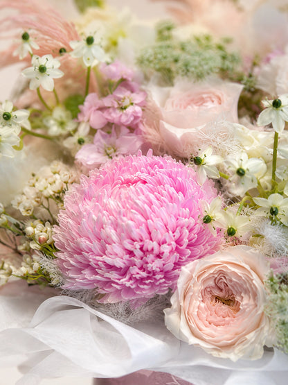 Chapter of Blush 花朵細節｜Soft blush seasonal flowers