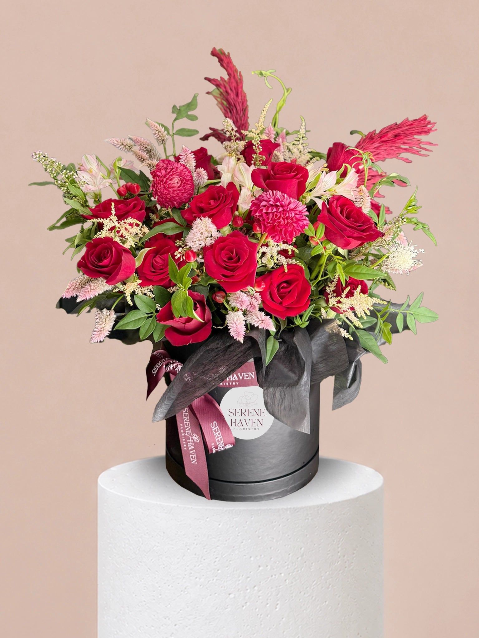 Chapter of Crimson 花盒｜Red rose flower box for anniversary、birthday、romantic gifting