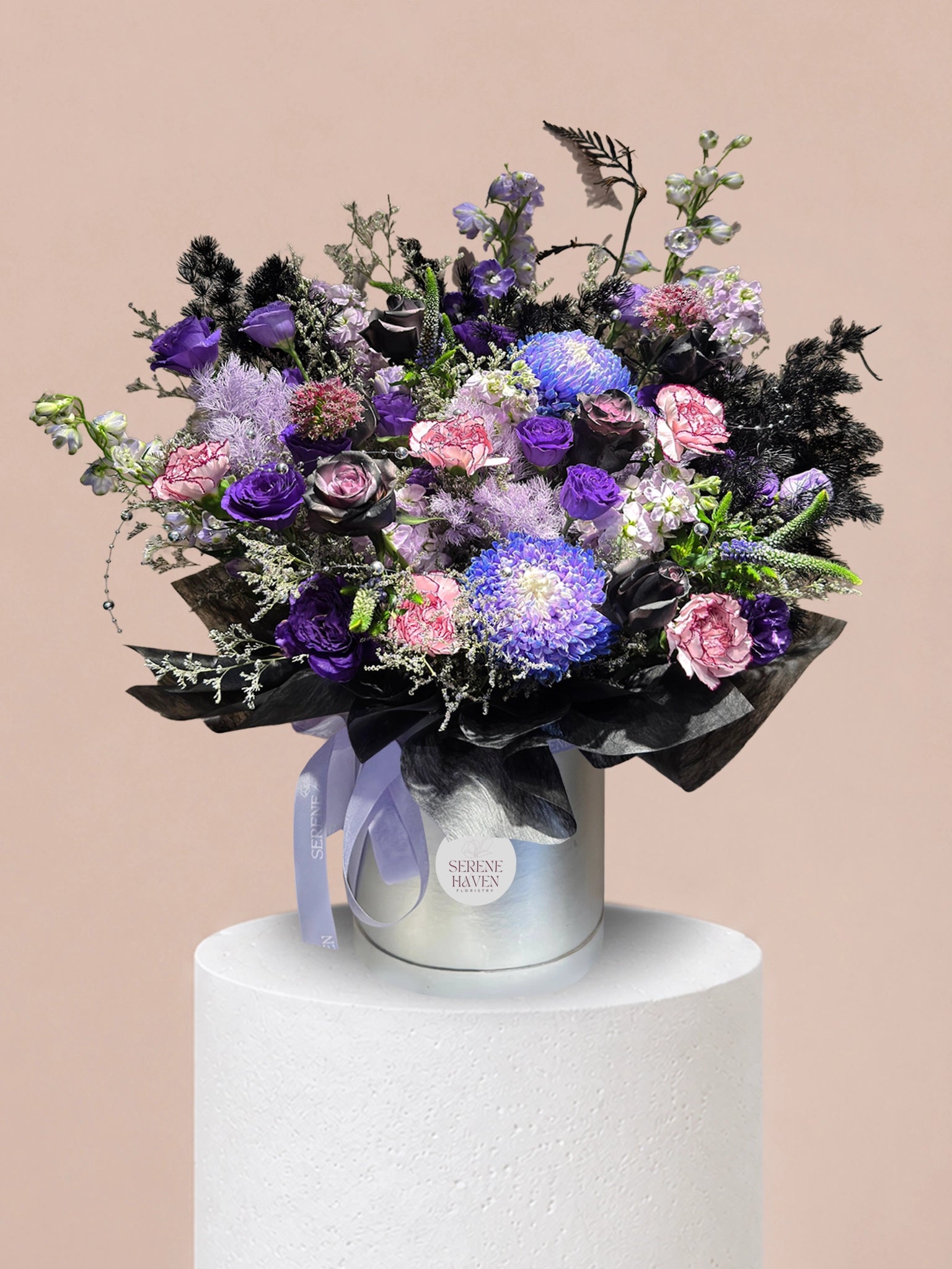 Chapter of Dawn 花盒｜Purple flower box for birthday、anniversary、daily gifting