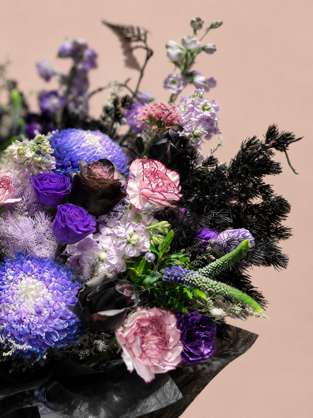 Chapter of Dawn 花盒細節｜Elegant purple floral arrangement