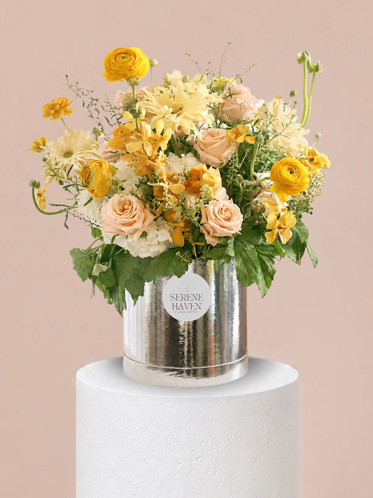 Serene Haven 西營盤花店 - Chapter of Daylight 奢華鮮花盒子花 flower box 生日送花母親節萬用送禮朋友祝賀禮物