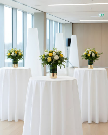 Corporate Flower Subscription｜Fresh floral centrepieces for corporate events、networking cocktail and function venue。枱花花藝，適合企業活動、雞尾酒活動、品牌活動、公司聚餐會議晚會，提高品牌形象。