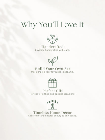 日式苔蘚球 Kokedama｜Handcrafted 手工製作、Build Your Own Set、Perfect Gift、Timeless Home Décor