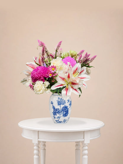 Light Bloom Vase 繽紛花藝｜Colourful floral vase arrangement
