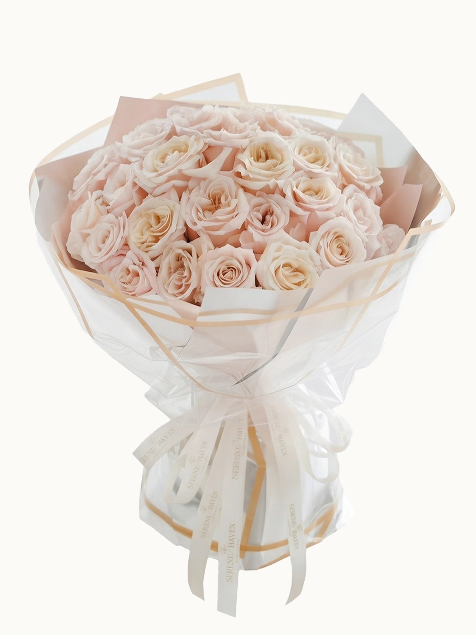 Lovespell 香檳玫瑰花束 Champagne Rose Bouquet
