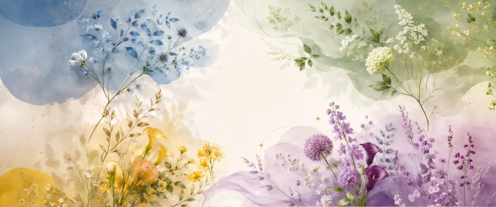 MBTI Personality 花束 Collection hero banner，16 personality-inspired bouquets in serene pastel colours，discover flowers that match your personality.
