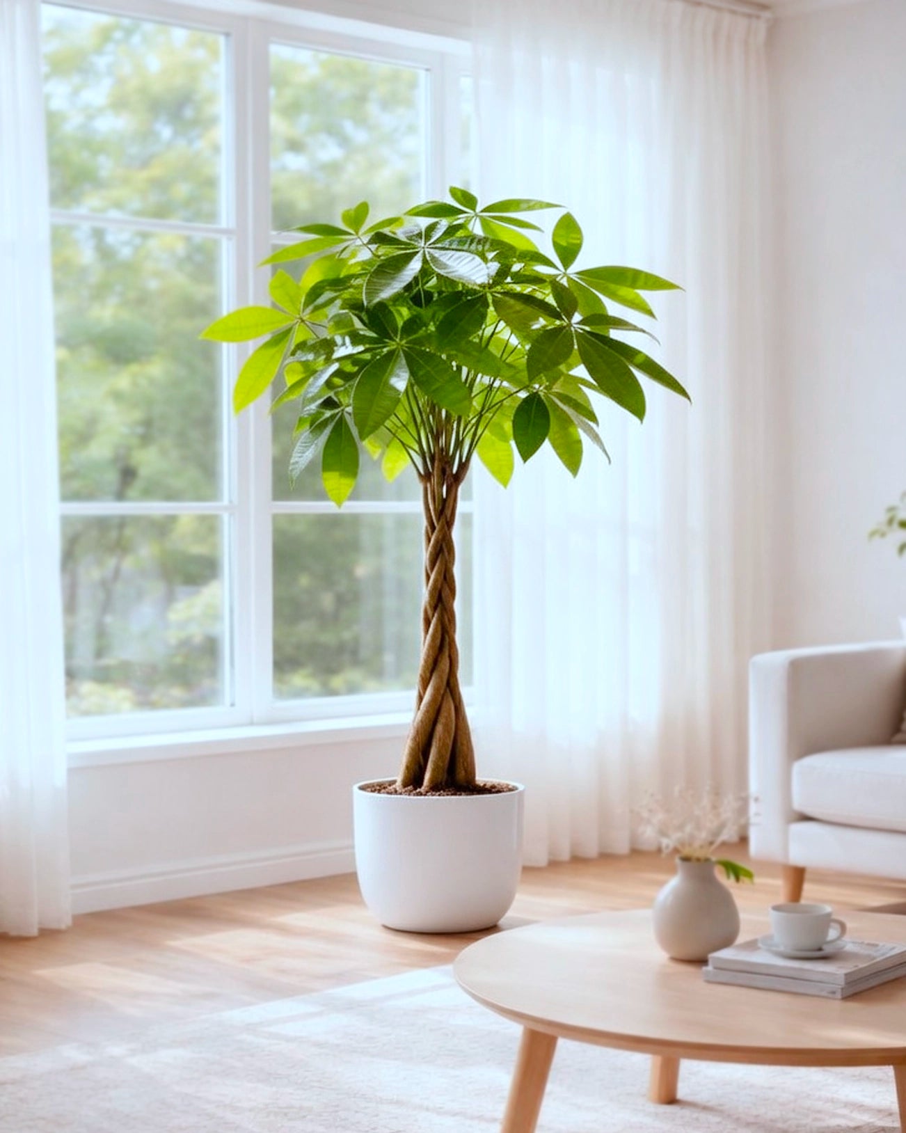 發財樹 Money Tree 家居擺設
