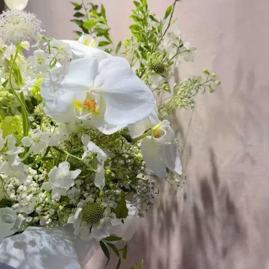 Serene Haven 西營盤花店 - Chapter of Eternity flower box L大號鮮花禮盒萬用送禮動態短片效果