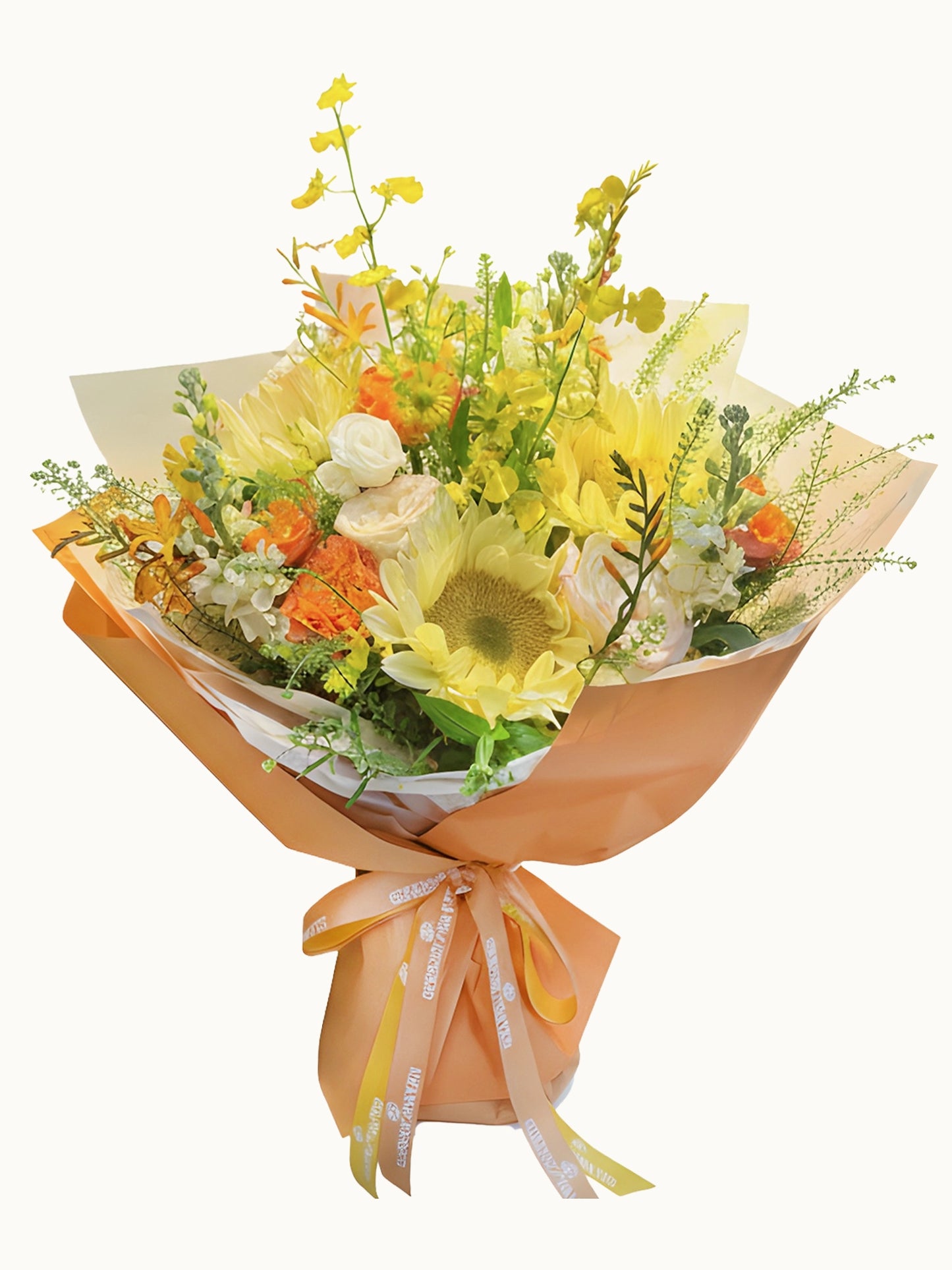 Sunbeam Smile bouquet｜陽光黃色花束｜Fresh bouquet by Serene Haven