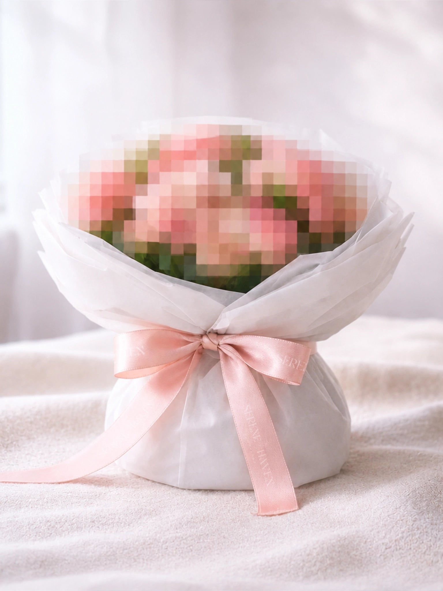 Serene Haven 驚喜經典花束，花藝師精選設計。Classic surprise bouquet curated by our florists.