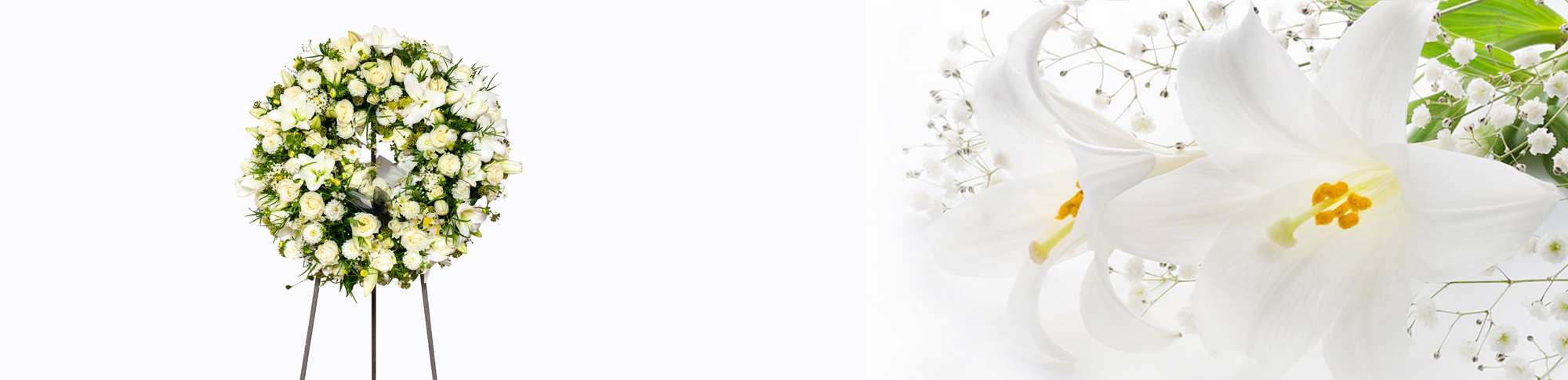 Sympathy Flower Stands｜白事花牌、弔唁及追思花藝，適合 funeral、memorial、condolences 及 tribute，以莊重優雅的花藝設計向摯愛表達最後敬意與慰問。